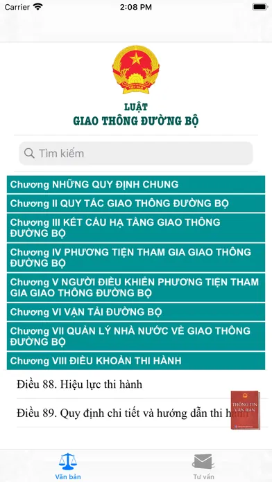 Скриншоты Sách Luật Giao Thông Đường Bộ
