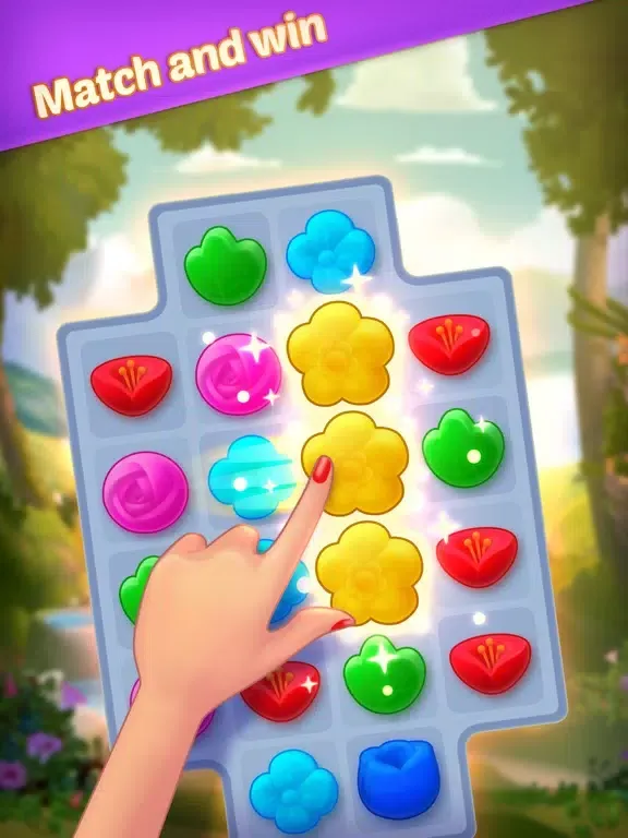 Rose's Adventure Match3 Puzzle iPad 應用截圖