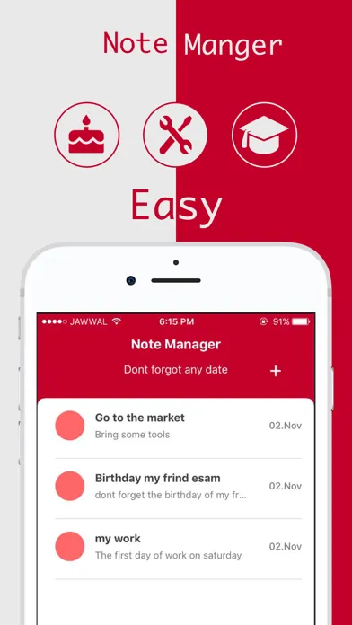 note manager Screenshots