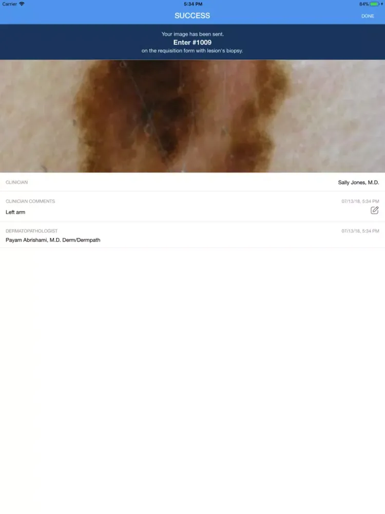 DermPic - Dermoscopy iPad  Screenshots