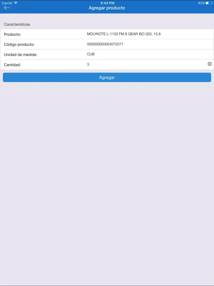 Zrzuty ekranu Sales Alchisa iPad 