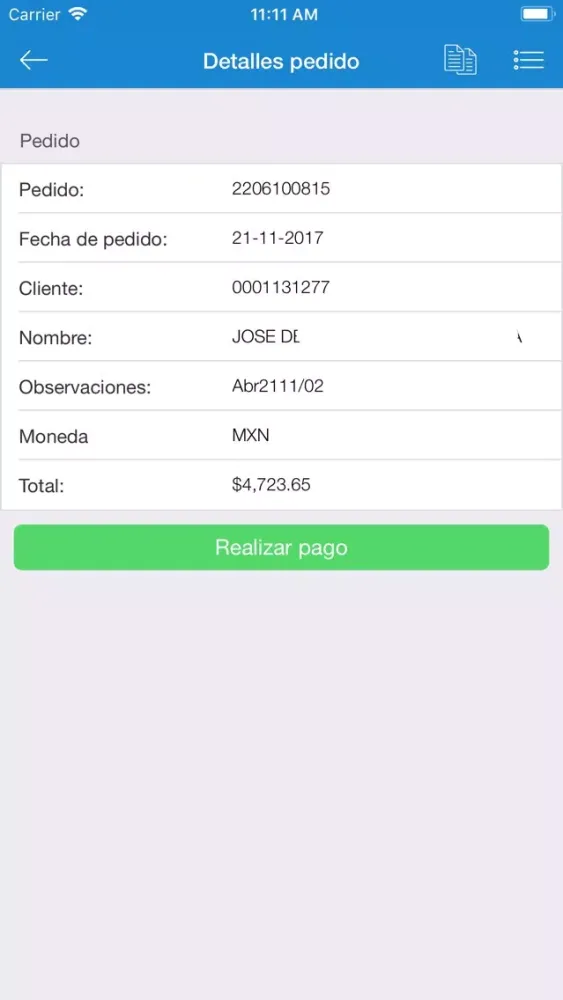 Lubtrac Clientes スクリーンショット