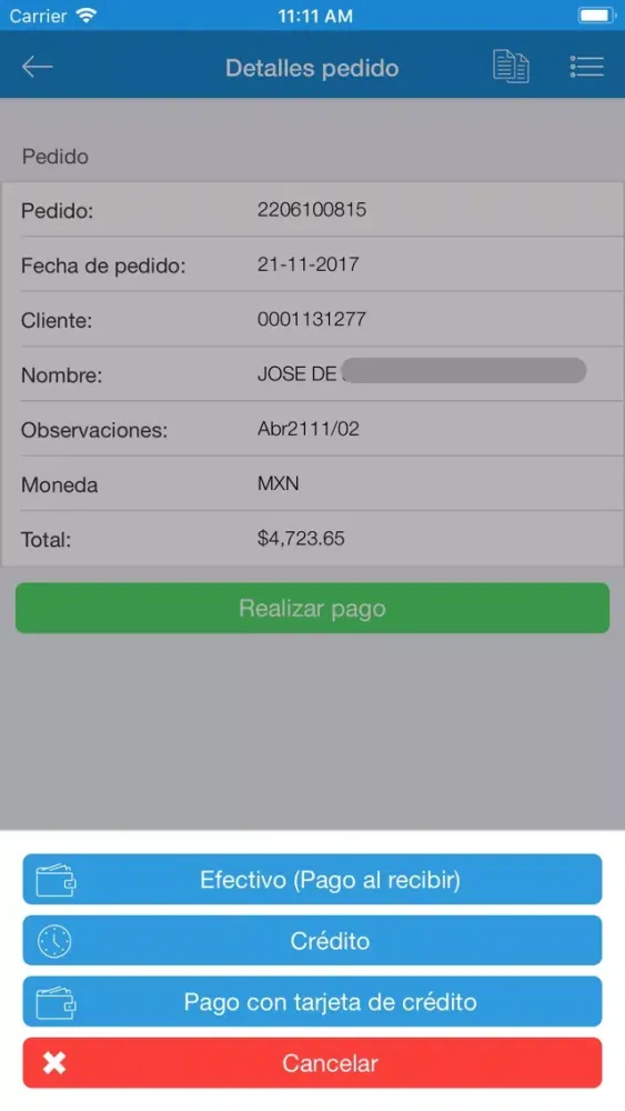 Lubtrac Clientes スクリーンショット