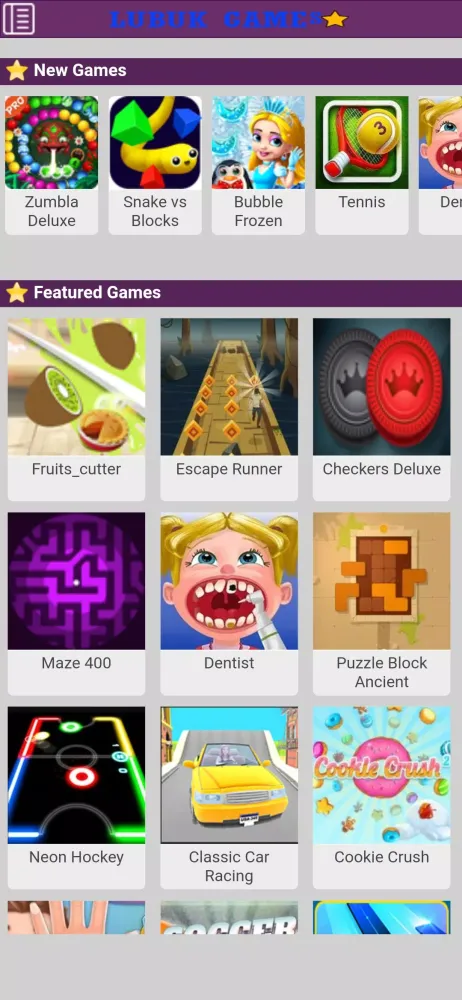 Lubuk games store in one app应用截图