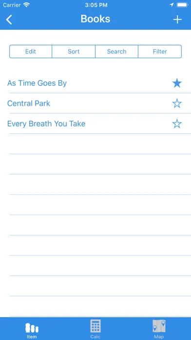 Storage Screenshots