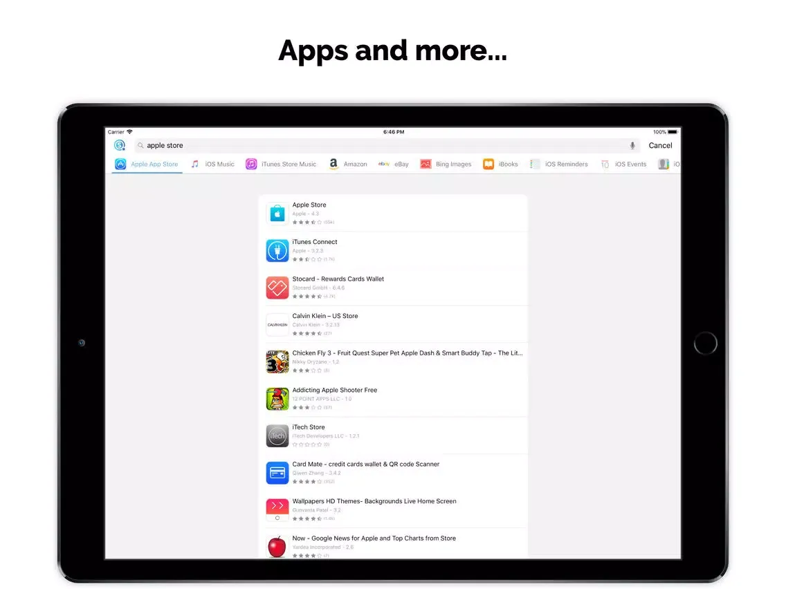 Hubbly Search iPad  স্ক্রিনশট