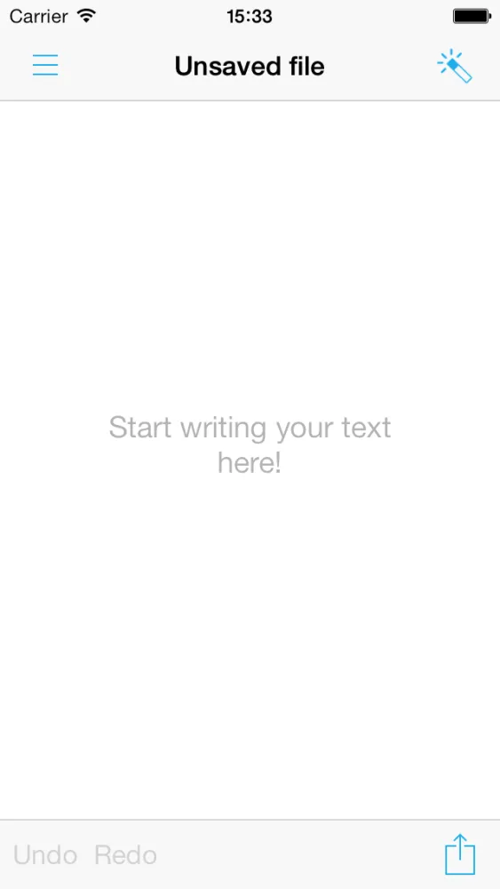 MyTexT Free - Text editor with Fleksy keyboard support 스크린샷