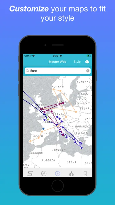 Ảnh chụp màn hình của TravelWeb: Track your travels