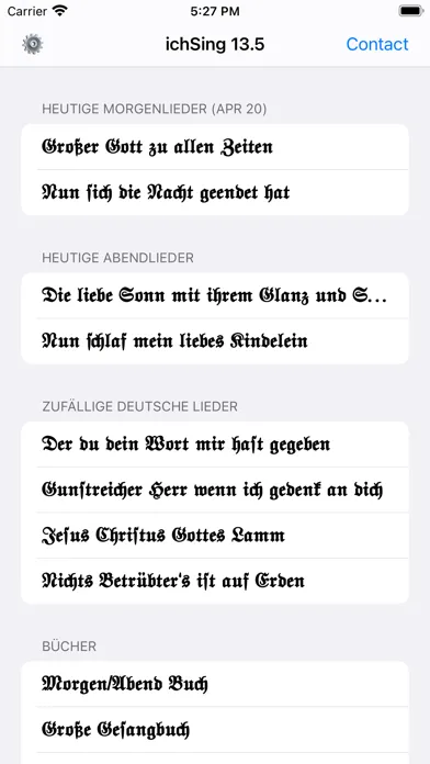 Zrzuty ekranu ichSing (iSing)