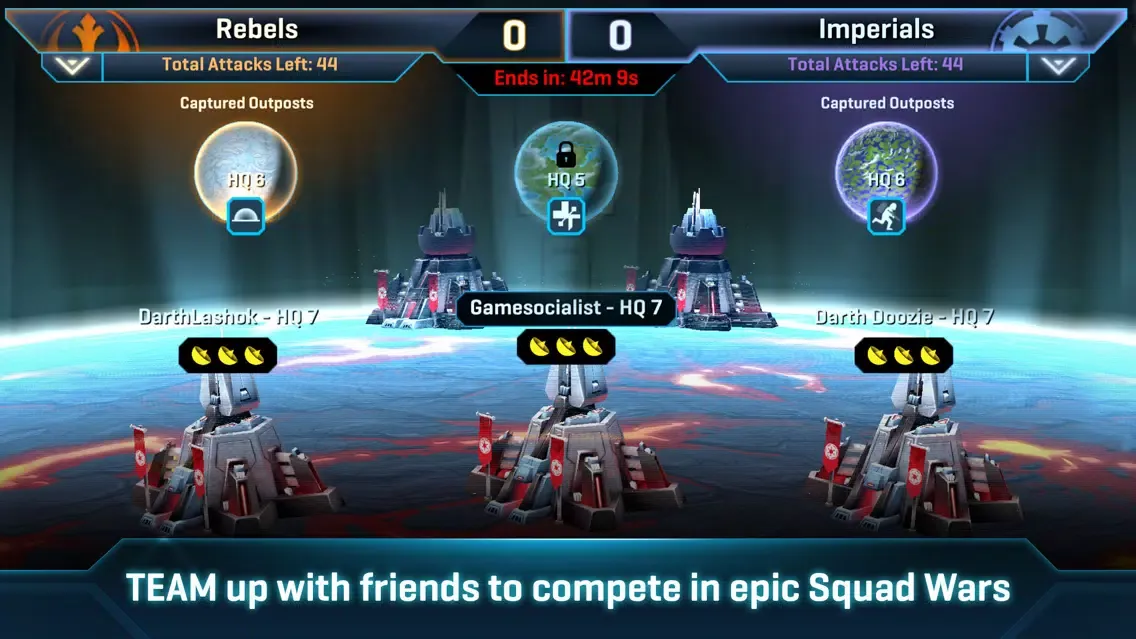 Captures d'écran de Star Wars™: Commander