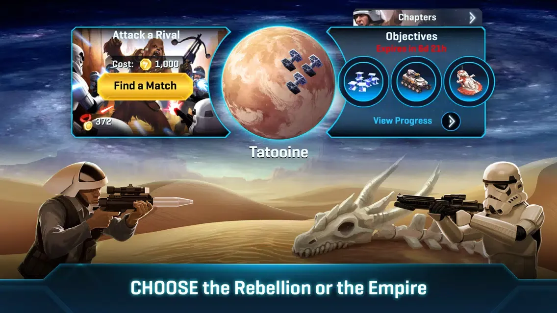 Captures d'écran de Star Wars™: Commander