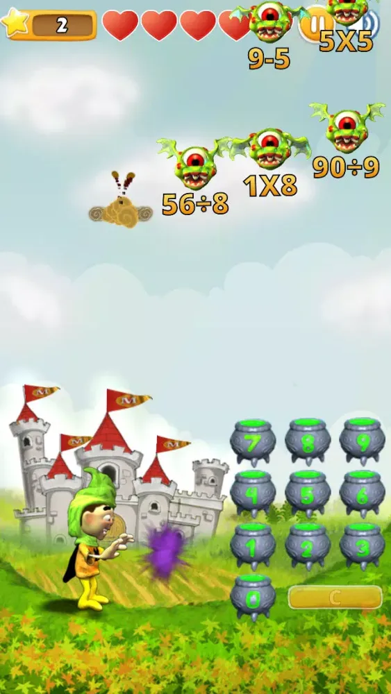 Screenshot di MathMagic: math game - brain training