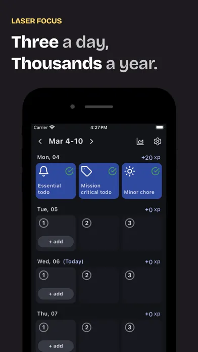 ภาพหน้าจอของ Win Todo: ADHD to-do list