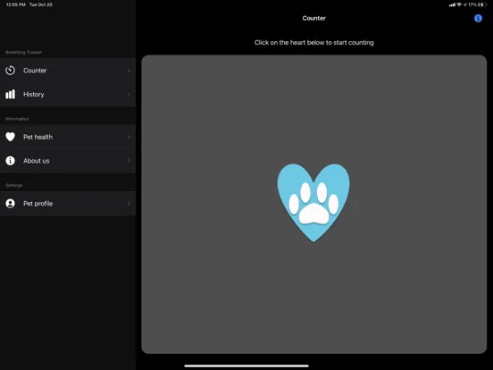 Скриншоты Count my breaths iPad 
