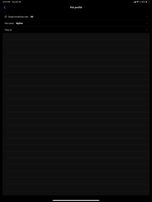 Скриншоты Count my breaths iPad 