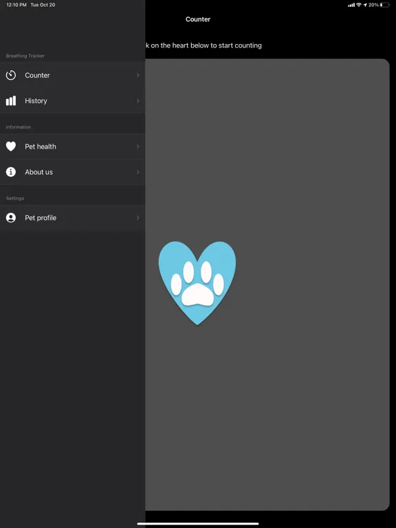 Скриншоты Count my breaths iPad 