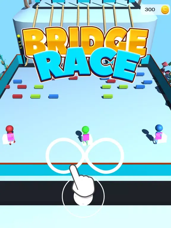 Zrzuty ekranu Bridge Race 3D : Stair Run iPad 