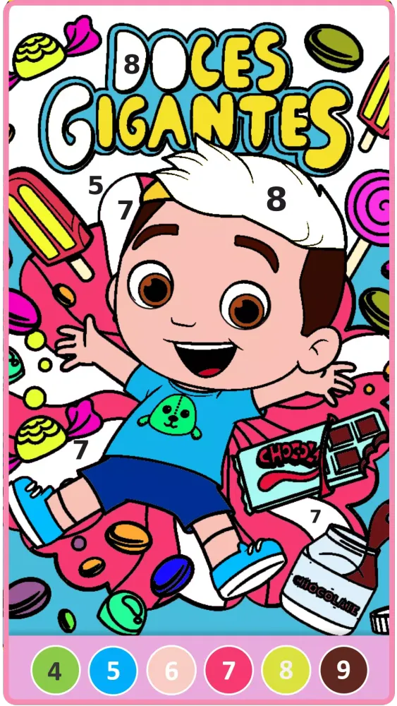 Luccas Neto Coloring Jogo Screenshots