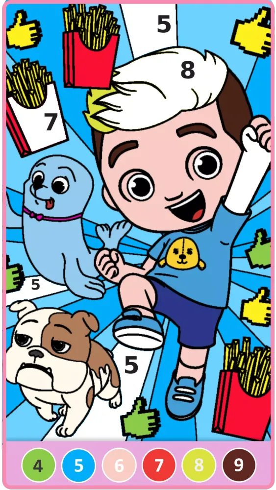Luccas Neto Coloring Jogo Screenshots