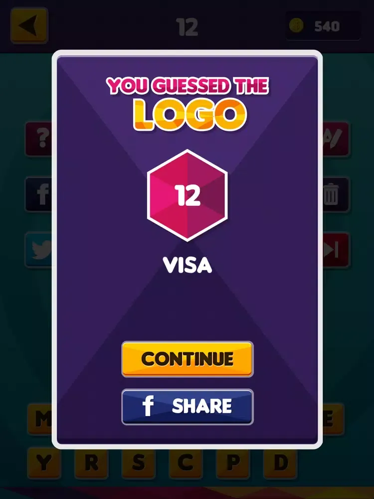 Logos Pop Quiz Game - Guess the puzzle what's that brand name? Free! (English) iPad  스크린샷
