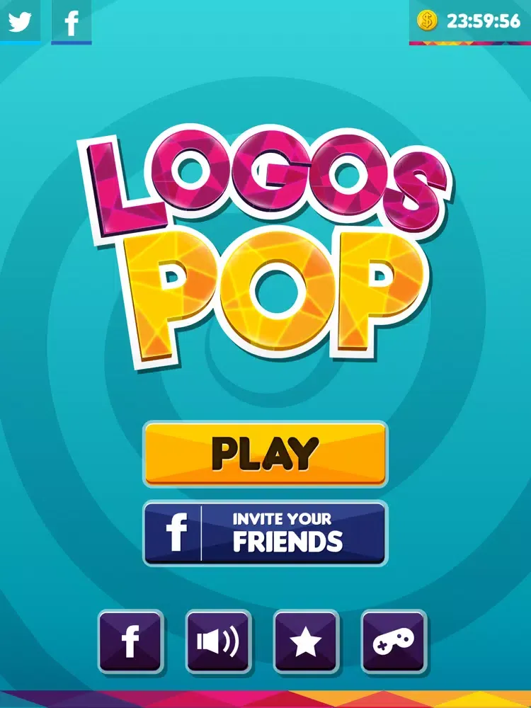 Logos Pop Quiz Game - Guess the puzzle what's that brand name? Free! (English) iPad  스크린샷