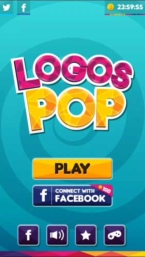 Logos Pop Quiz Game - Guess the puzzle what's that brand name? Free! (English) 스크린샷