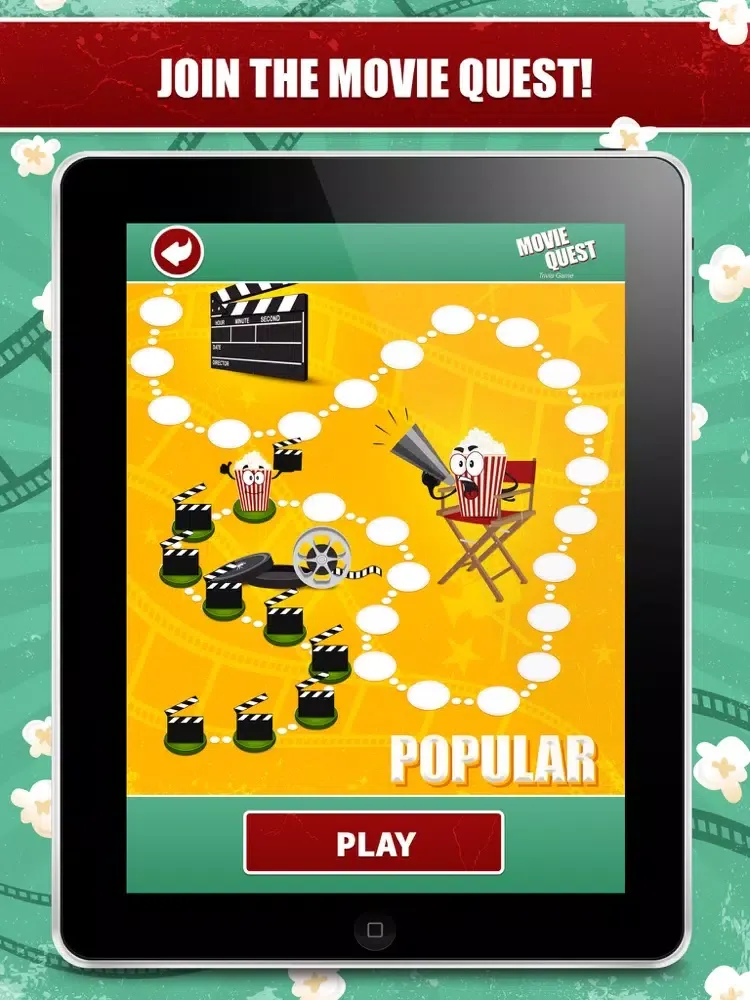 تصاویر Movie Quest Music Pop Quiz - Guess the word puzzles from pictures, posters and songs. Free! iPad 