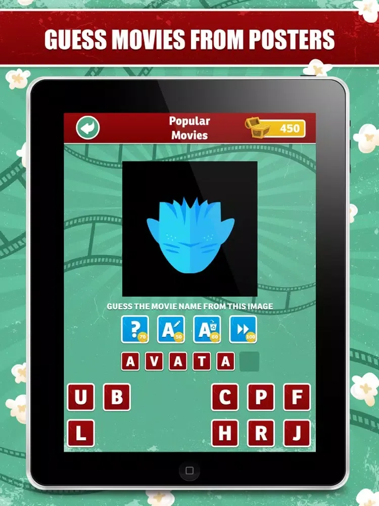 تصاویر Movie Quest Music Pop Quiz - Guess the word puzzles from pictures, posters and songs. Free! iPad 