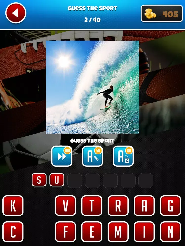 Captures d'écran de Sports Pop Quiz Free - Guess What Professional Teams, Athletes or Logos Game iPad 