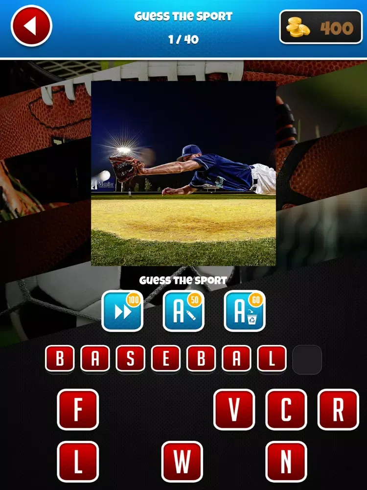 Captures d'écran de Sports Pop Quiz Free - Guess What Professional Teams, Athletes or Logos Game iPad 
