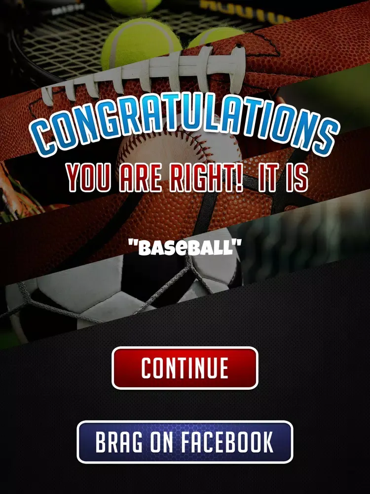 Captures d'écran de Sports Pop Quiz Free - Guess What Professional Teams, Athletes or Logos Game iPad 