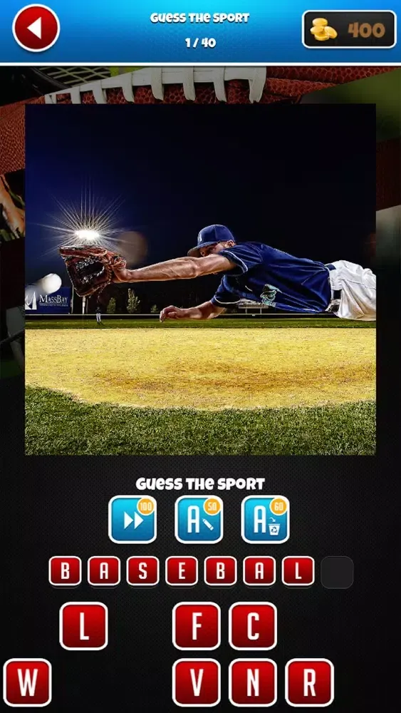 Captures d'écran de Sports Pop Quiz Free - Guess What Professional Teams, Athletes or Logos Game