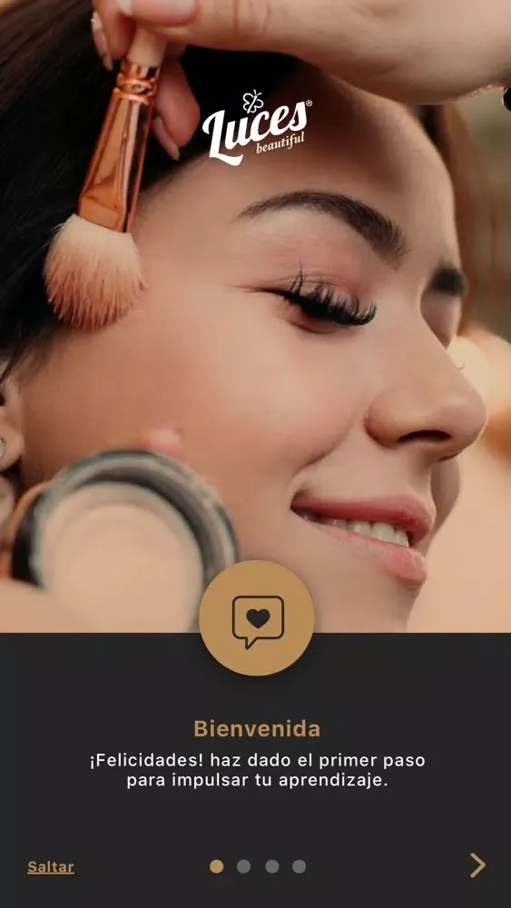 Tangkapan skrin Luces Beautiful App