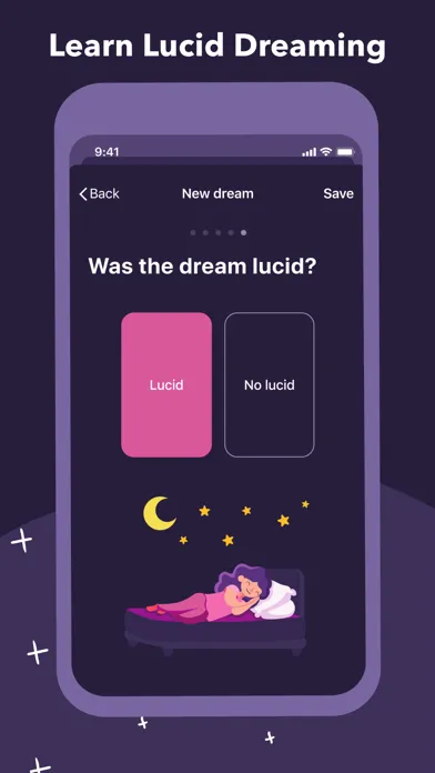 ภาพหน้าจอของ Dream Journal & Lucid Dreaming