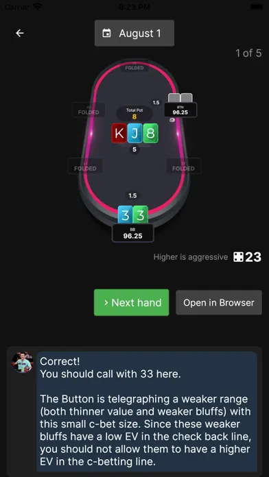 Скриншоты Lucid Poker Trainer