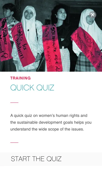 Tangkapan layar Women & UN Guide by NGO CSW NY