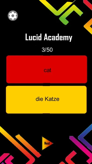 ภาพหน้าจอของ Lucid Academy German-English