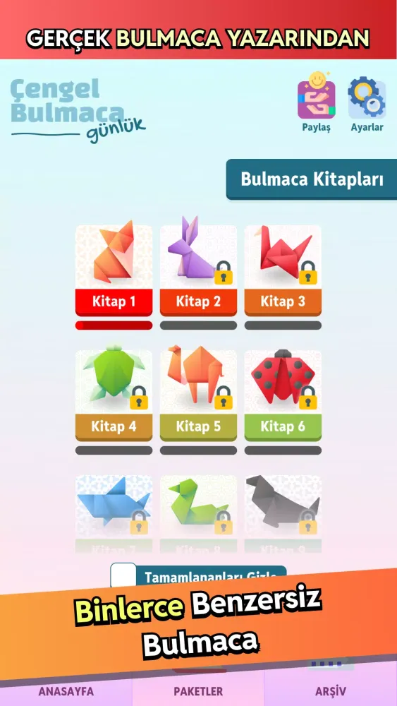Zrzuty ekranu Çengel Bulmaca