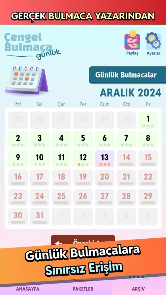 Zrzuty ekranu Çengel Bulmaca