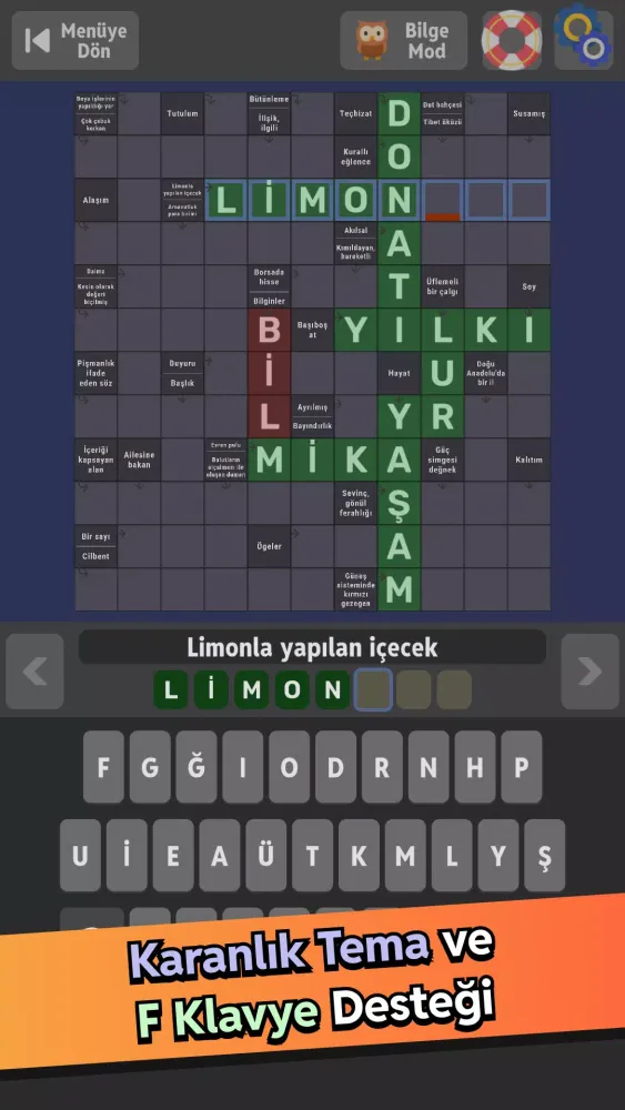 Zrzuty ekranu Çengel Bulmaca