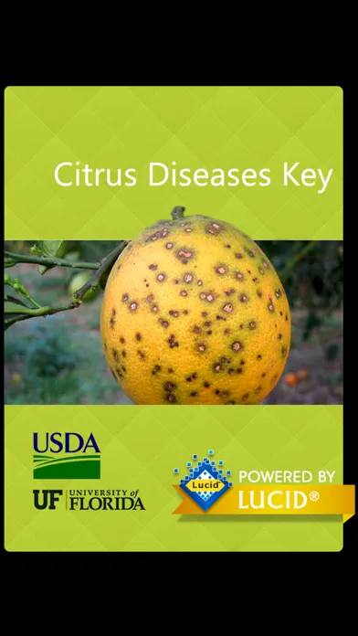 Citrus Diseases Key Screenshots