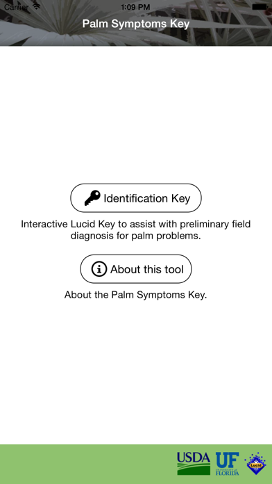 Capturas de pantalla de Palm Symptoms Key