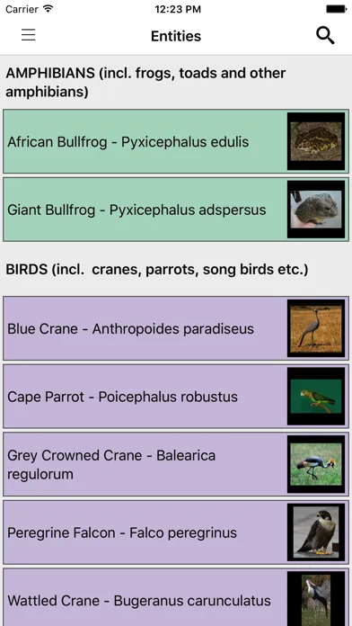 IDentifyIt Species স্ক্রিনশট