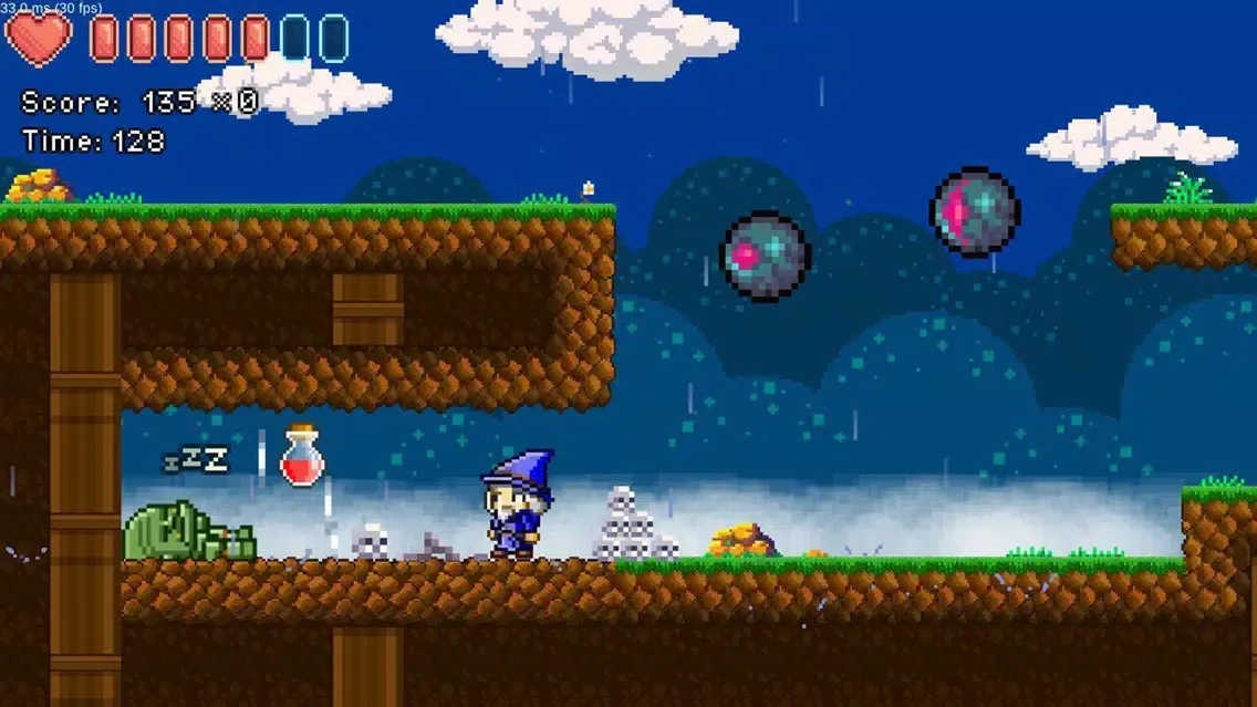 ภาพหน้าจอของ Heroes of Stars: 2D Arcade