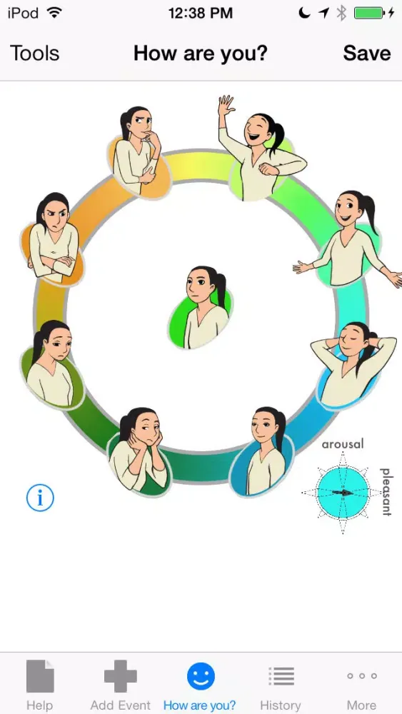 Better Mood Tracker - A Quantified Self Research Tool Screenshots