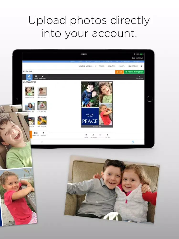 Captures d'écran de MotoPhoto: Photo Prints & More iPad 