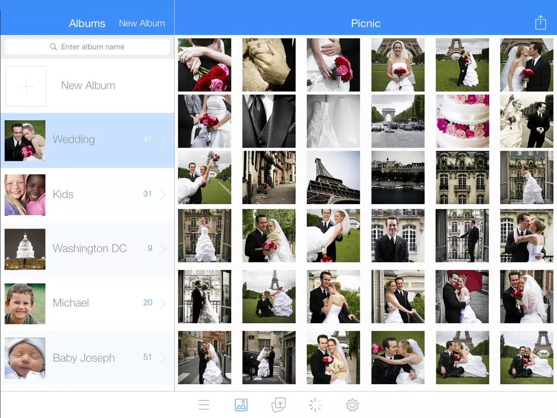 Ảnh chụp màn hình của Neptune Pics iPad 
