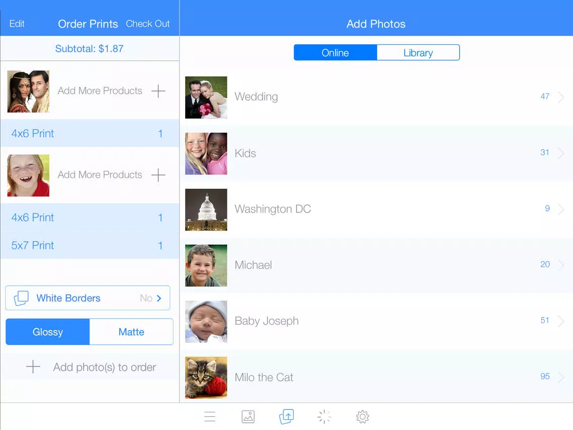 Ảnh chụp màn hình của Neptune Pics iPad 