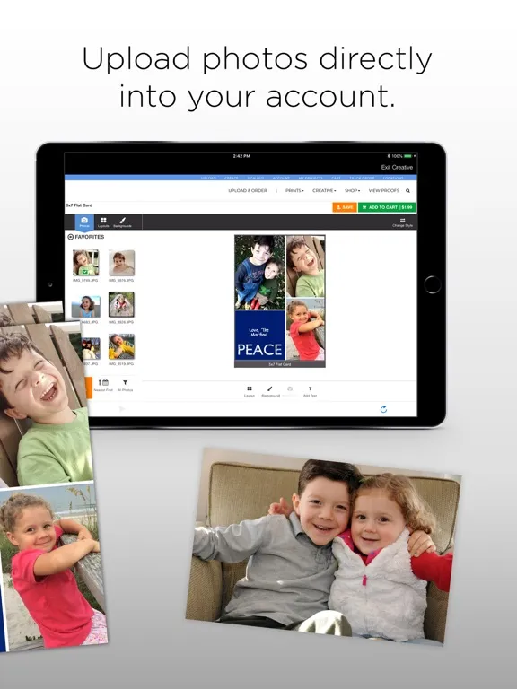 Omega PhotoWorks iPad  سکرین شاٹس