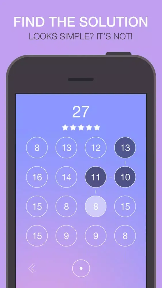 #EIGHT - Math puzzle challenge and IQ brain training game! Screenshots